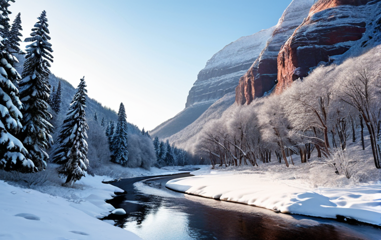 Image Prompt 1: AlUla's Winter Grandeur**