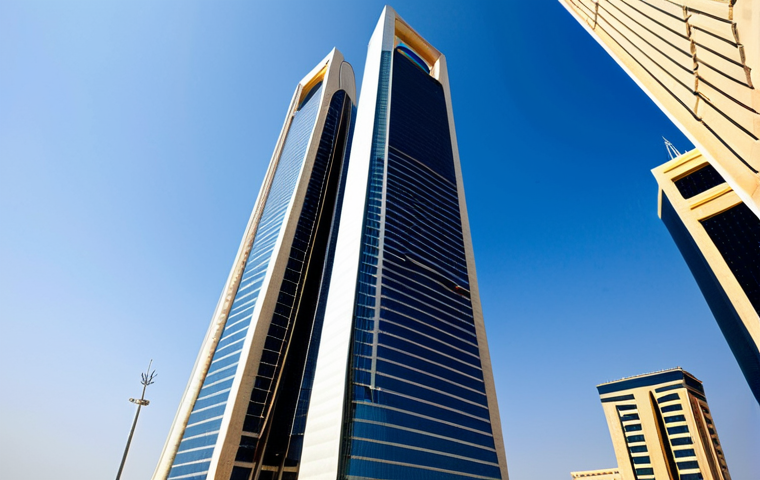 사우디아라비아 주요 도시별 특성  리야드 제다 담맘 등 - Riyadh Skyscraper - Kingdom Centre**

"A stunning, wide-angle architectural photograph of the Kingdo...